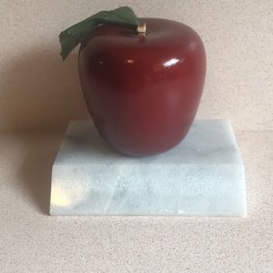 Teachers Apple Trophy Paperweight